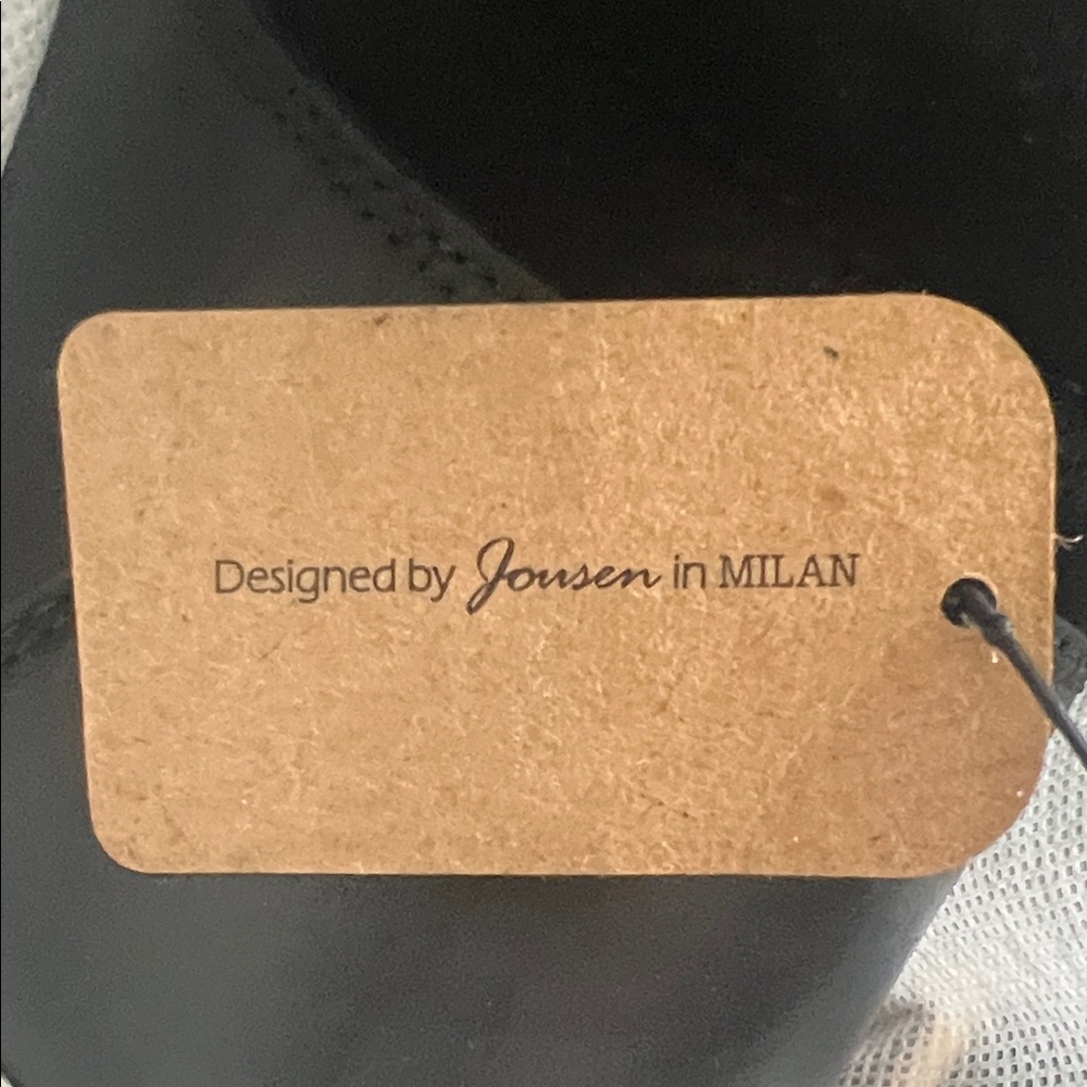 Joussen Men's Black High-Top Lace & Zip Sneakers - Picture 8 of 8